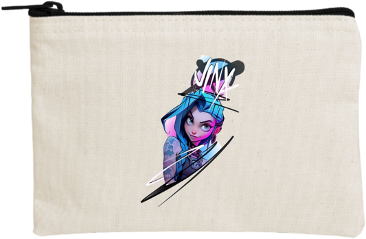 Jinx wallet pencil case Beige 5