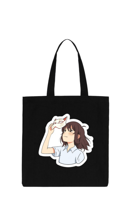 A Whisker Away tote bag beige 1