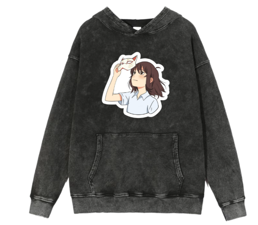 Kimi no Na wa Oversize Hoodie Washed 1