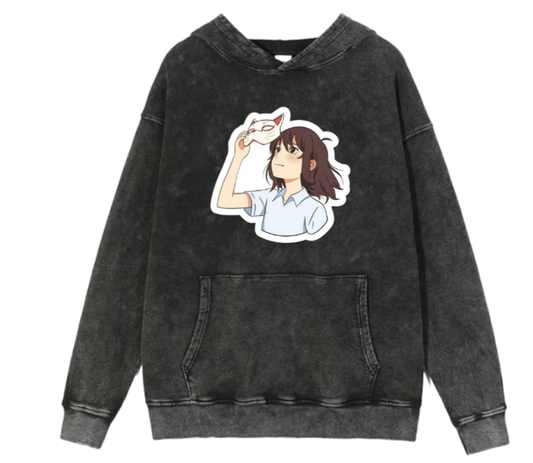Kimi no Na wa Oversize Hoodie Washed 1