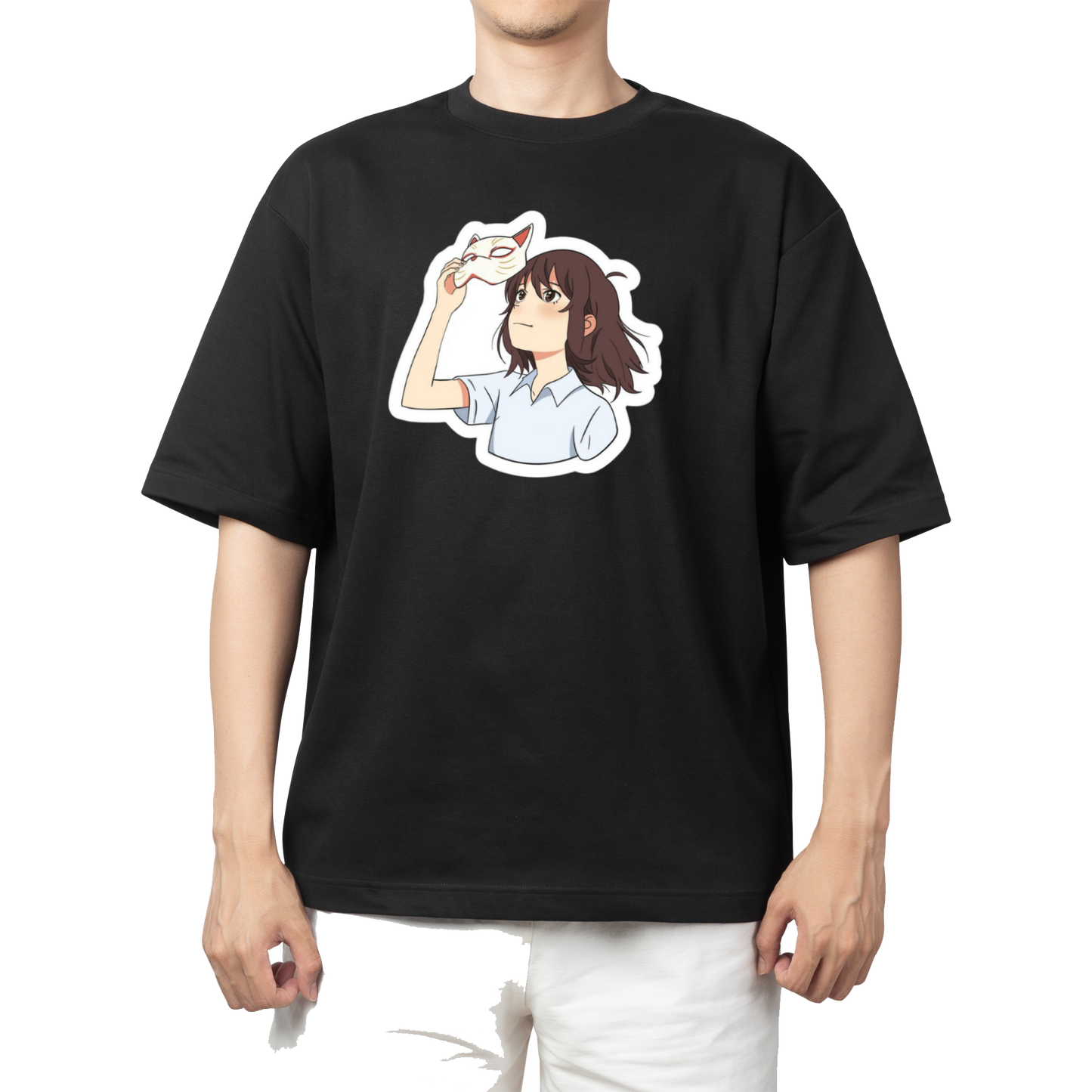 A Whisker Away One Size t- shirt Black 1