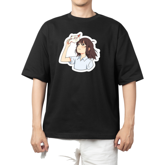 A Whisker Away One Size t- shirt Black 1