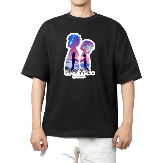 Kimi no Na wa One Size t- shirt Black 2