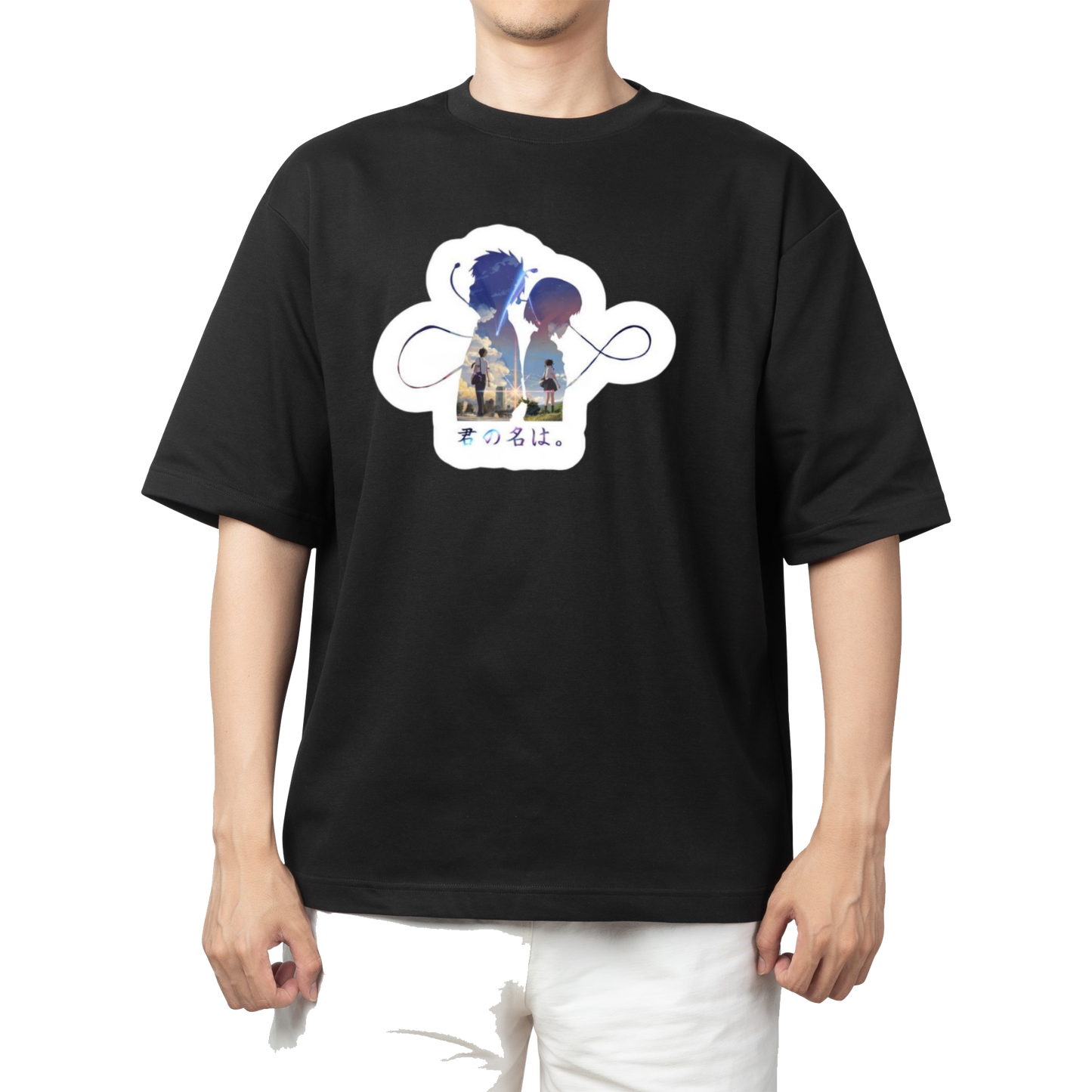 Kimi no Na wa One Size t- shirt Black 4