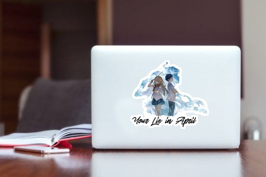 Your Lie in April Laptop Sticker 3
