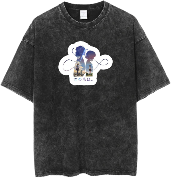 Kimi no Na wa One Size t- shirt Washed 4