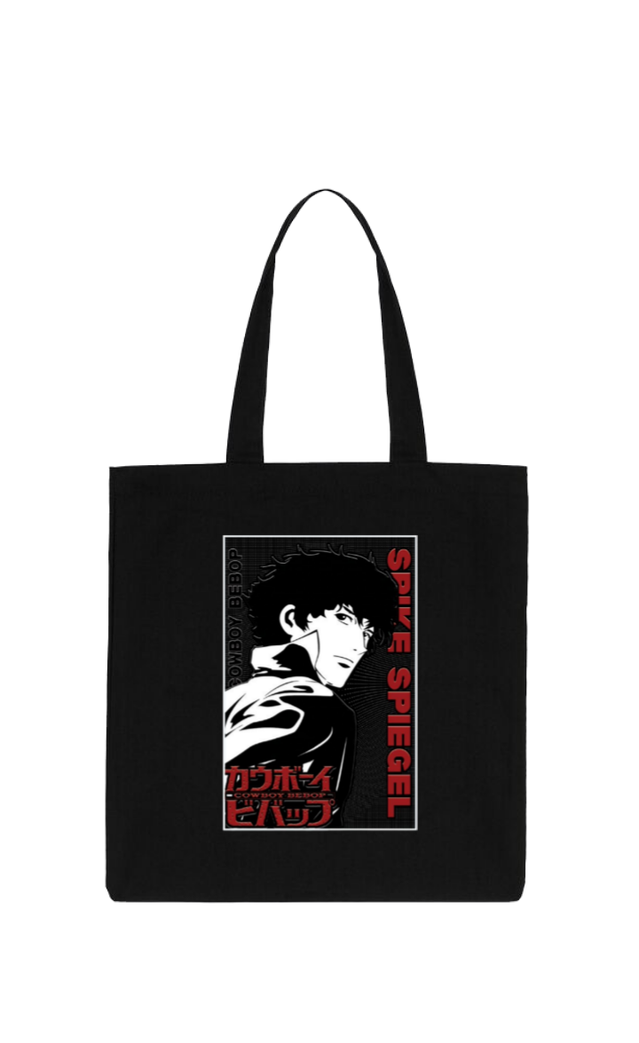 Cowboy Bebop tote bag Black 11
