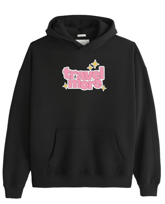 travel travellar Oversize Hoodie Black 2