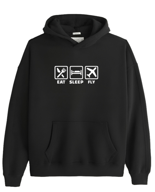 travel travellar Oversize Hoodie Black 7