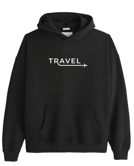 travel travellar Oversize Hoodie Black 10