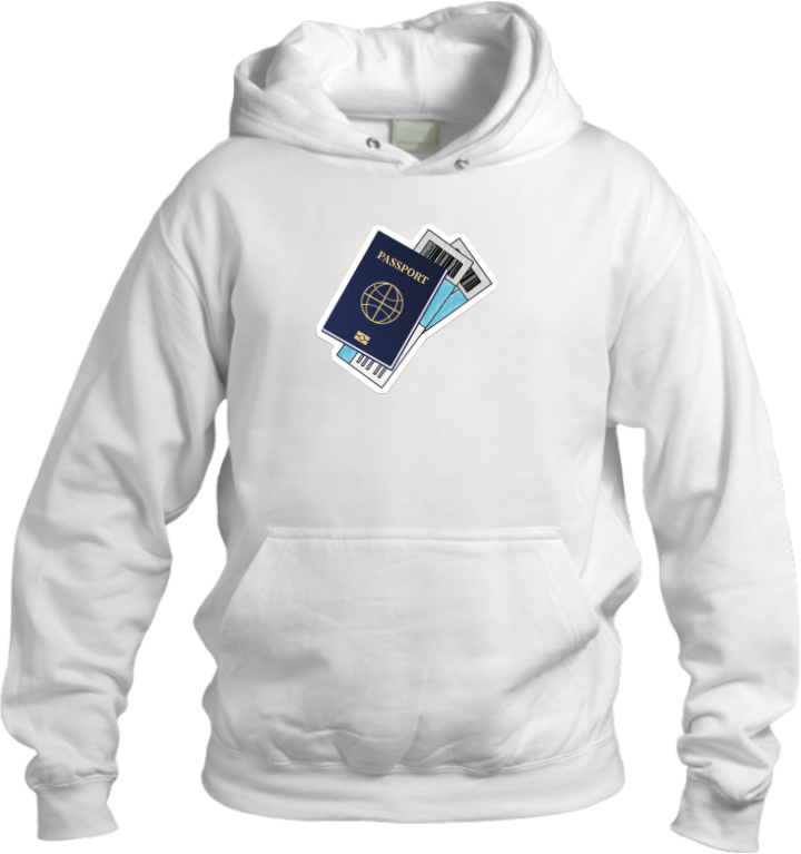 travel travellar Oversize Hoodie White 9