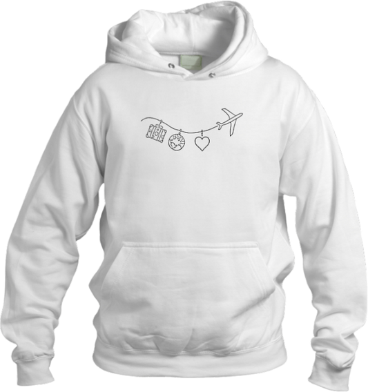 travel travellar Oversize Hoodie White 10