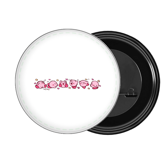 Cute Anime Kirby Bunny Pin Button – Kawaii Pink Rabbit Costume Metal Badge, Aesthetic Backpack & Jacket Accessories, Perfect Gift for Gamers and Anime Fans 32