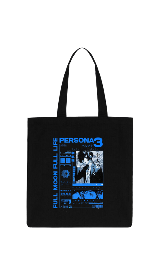 Persona 3 Tote Bag black 2