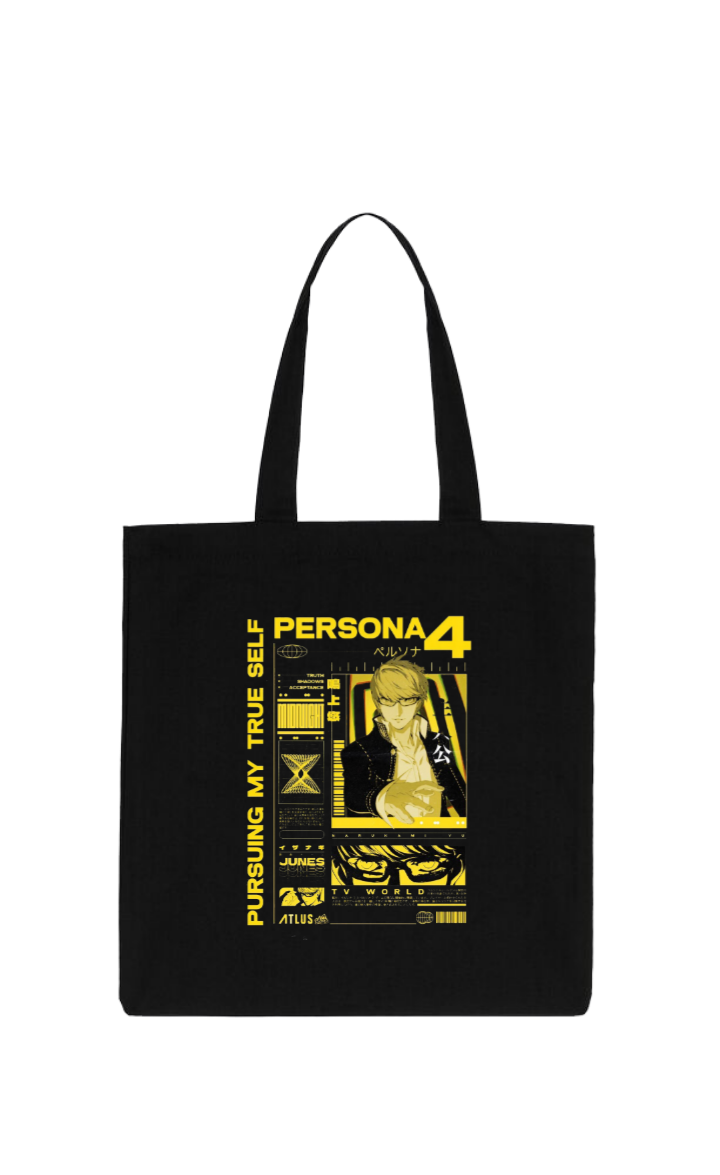 Persona 4 Tote Bag black 4