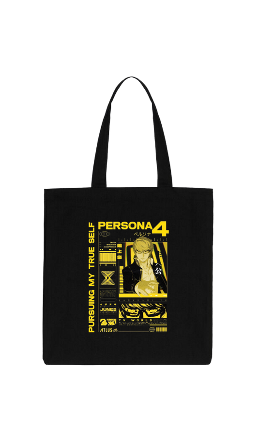 Persona 4 Tote Bag black 4