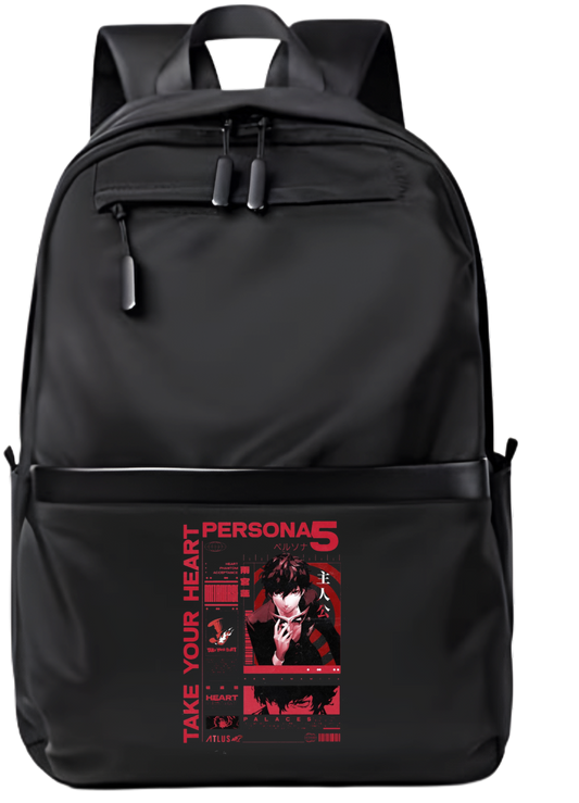 Persona 5 School bag bag Black Back 3