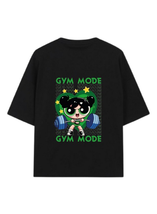 The Powerpuff Girls T-Shirt, Oversized Black Back 3