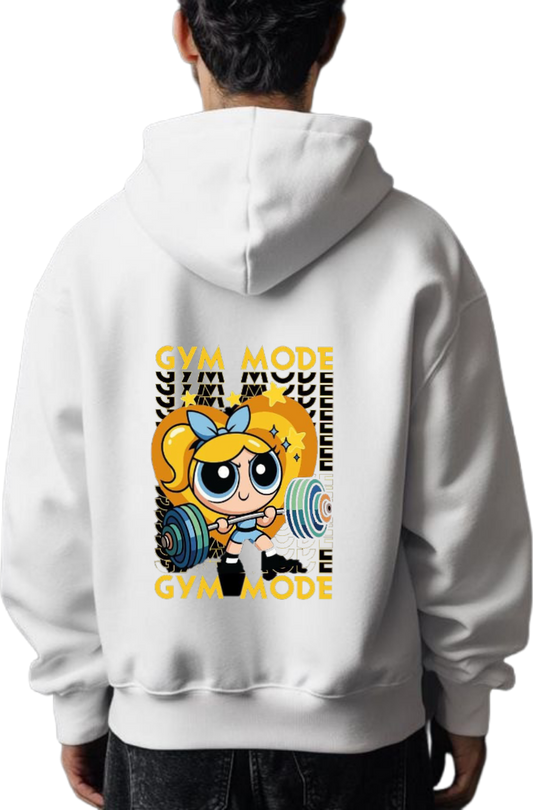 The Powerpuff Girls Hoodie, Oversized white Back 1