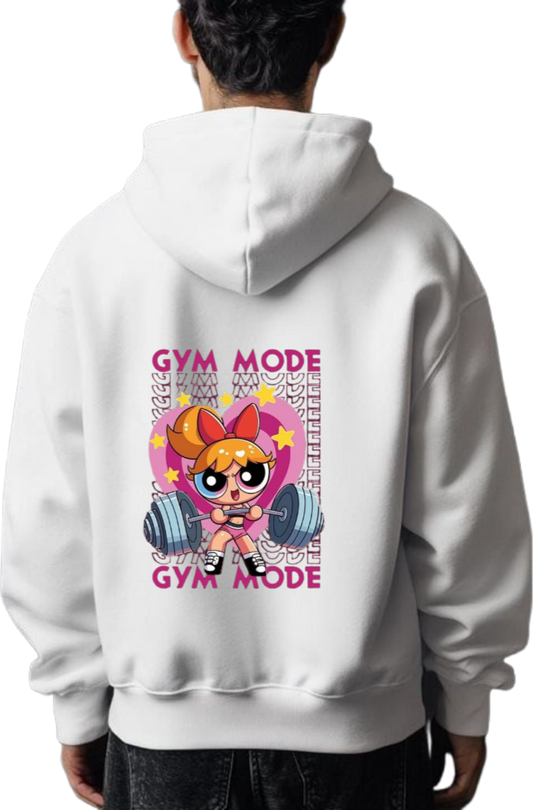 The Powerpuff Girls Hoodie, Oversized white Back 2