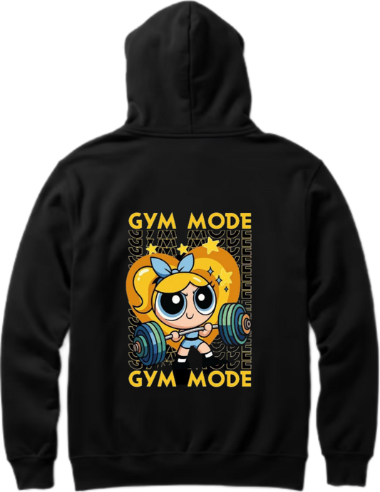 The Powerpuff Girls Hoodie black Back Oversized 1