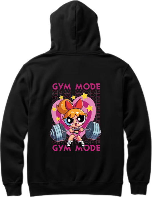 The Powerpuff Girls Hoodie black Back Oversized 2