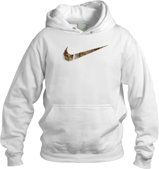 David Hoodie Oversized White