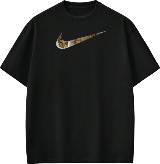 David T-Shirt, Oversized Black