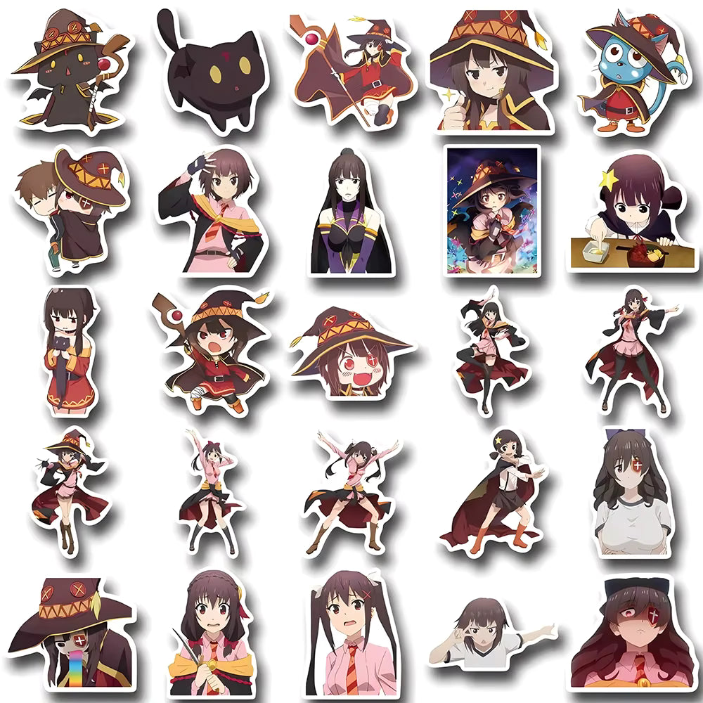 10/30/50pcs Anime Death Note Cartoon Stickers Luggage Helmet Stationery Skateboard Waterproof Cool Graffiti Sticker Classic Toy (Copy)