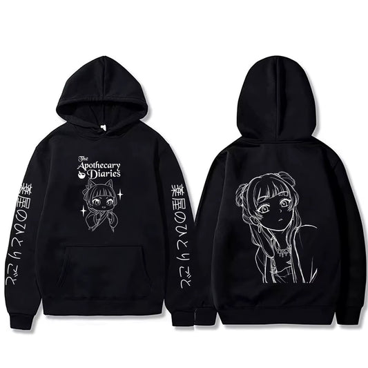 The Apothecary Diaries Hoodie Oversized black Back 1