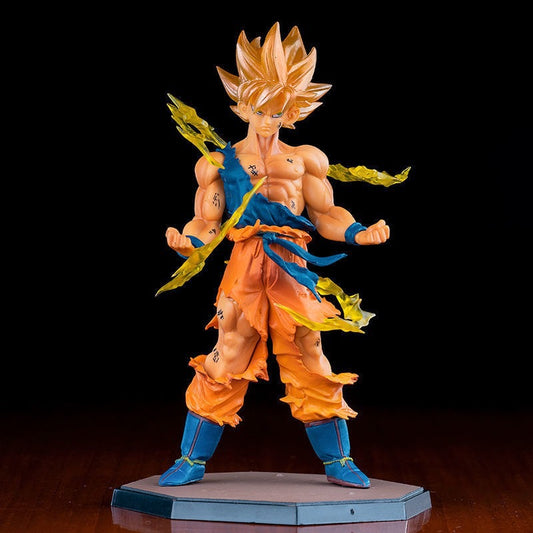 Hot Dragon Ball Son Goku Super Saiyan Anime Figure 16cm Goku DBZ Action Figure Model Gifts Collectible Figurines for Kids