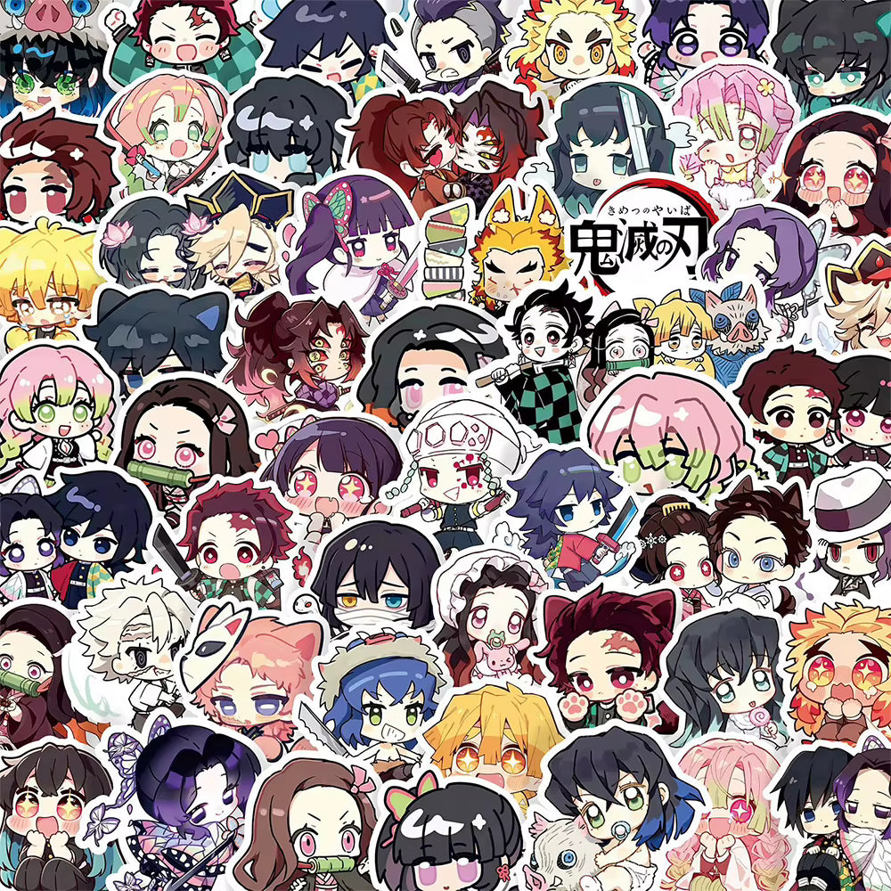 10/30/50pcs Cute Funny Animal World Graffiti Stickers Cartoon Creative Decal for Luggage Phone Skateboard Decoration Sticker Toy (Copy)