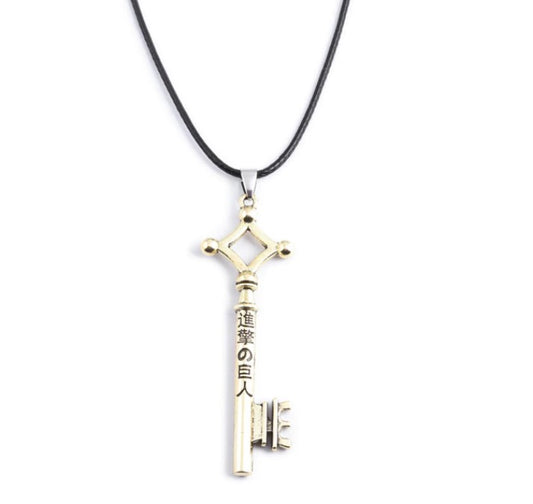 Attack on Titan Eren Jaeger Pendant Necklace Gold