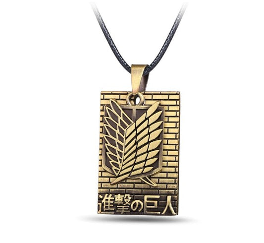 Attack on Titan Necklace Styles Japanese Anime‏