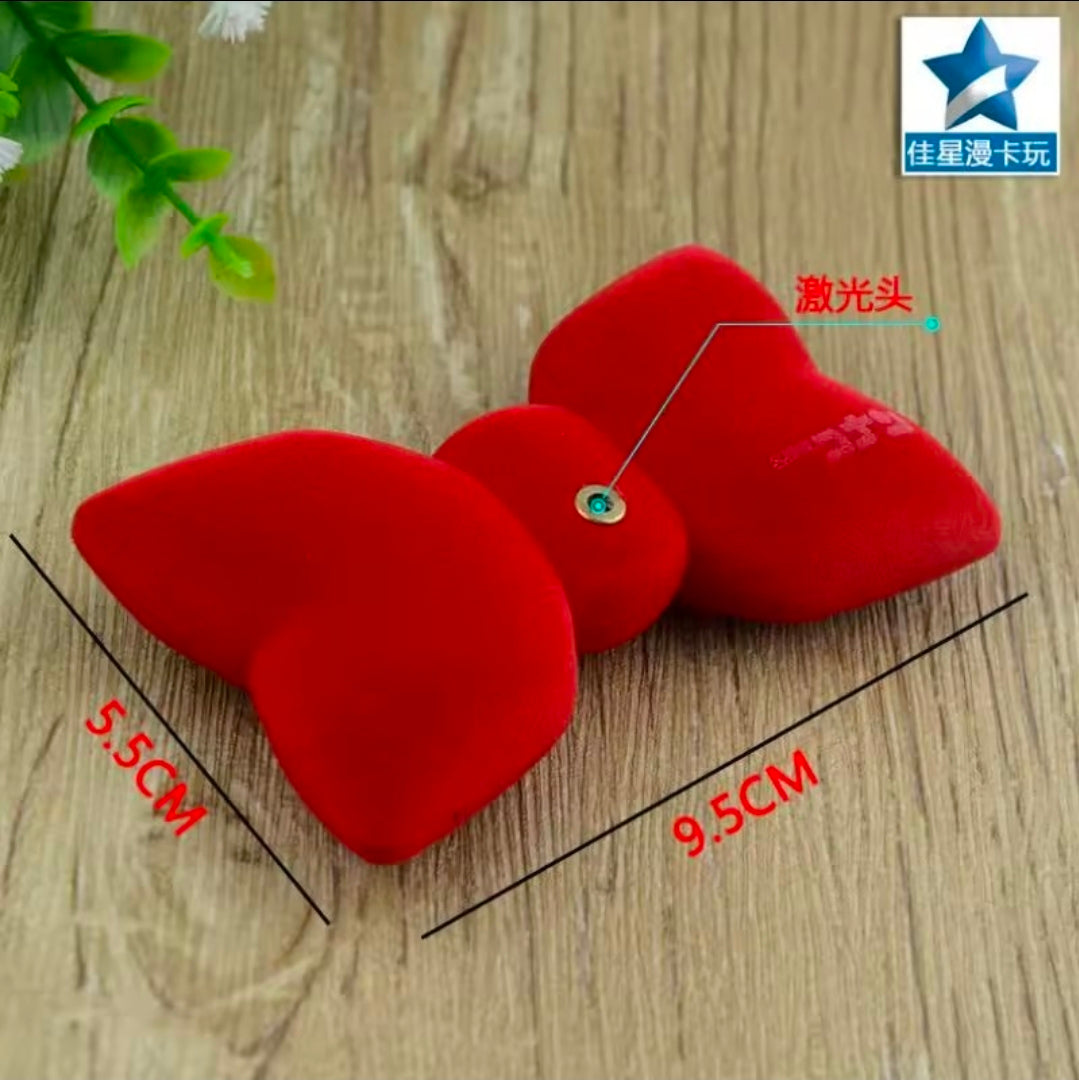 Anime Detective Conan Voice Changer Red Bowknot Portable Funny Cartoon Peripheral Voice Changer Model Birthday Gift Toy