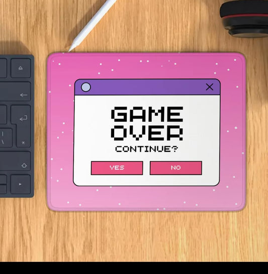 Mouse Pad Game Over