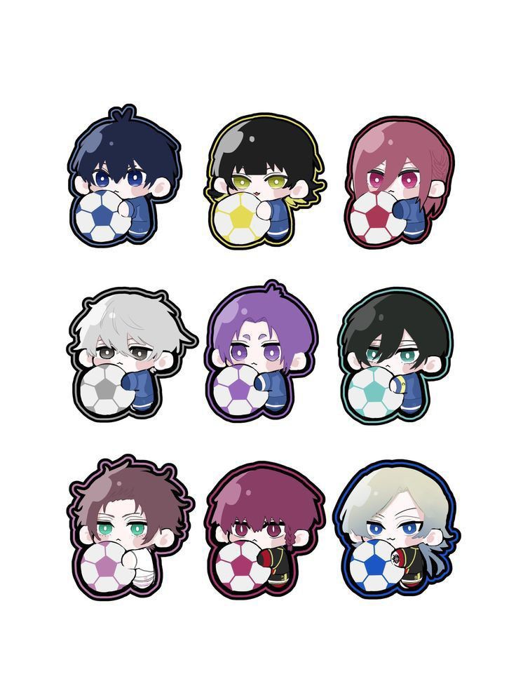 blue lock Sticker 3