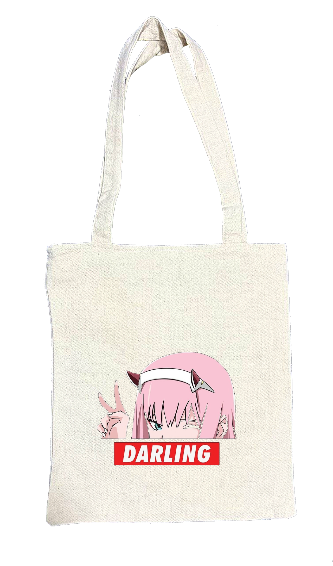 Zero Two tote bag beige 1