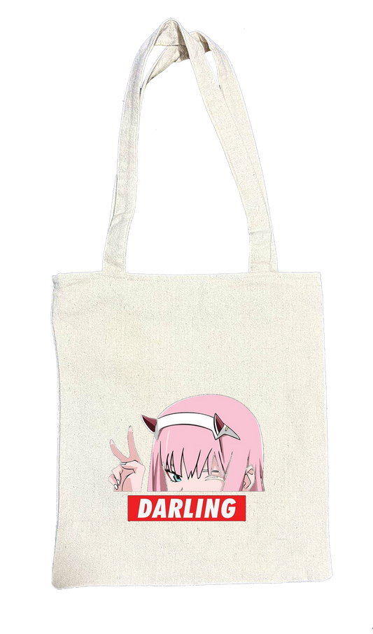Zero Two tote bag beige 1