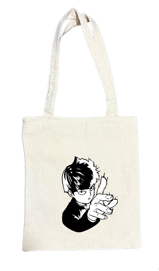Mob Psycho 100 tote bag beige 1
