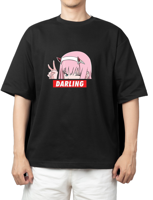 Zero Two t- shirt One Size Black 1