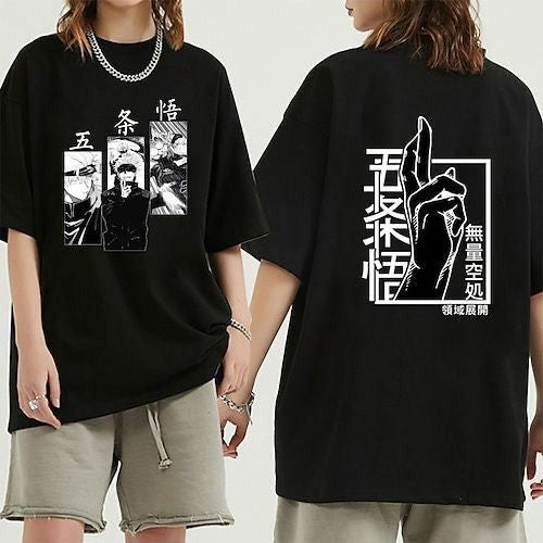 Jujutsu Kaisen t- shirt Over Size Black 4
