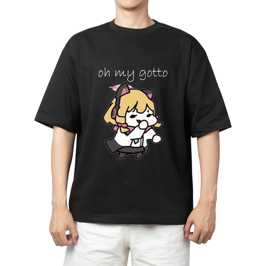 Saiba Momoi t- shirt One Size Black 1