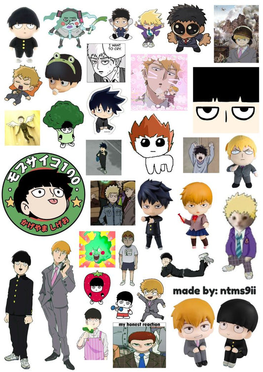 Mob Psycho 100 Sticker 3