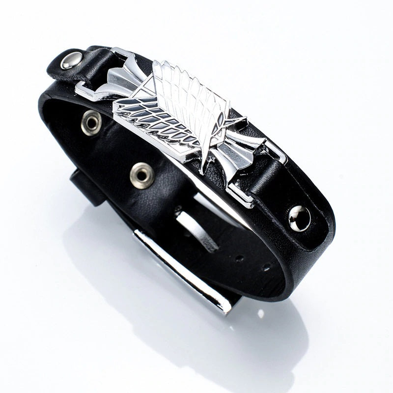 Attack on Titan Bracelet ‏ Woven Adult
