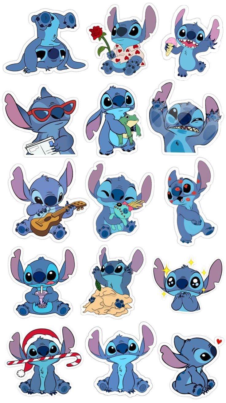 stitch stickers sheet 27